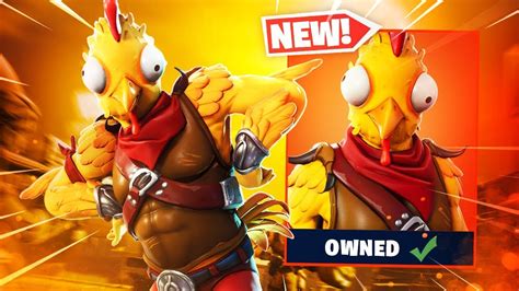 New Fortnite CHICKEN Skin is AMAZING.. - YouTube