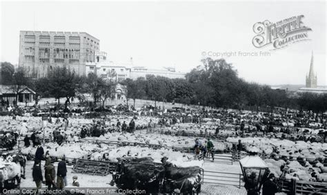 Photo of Norwich, Cattle Market And Castle 1896