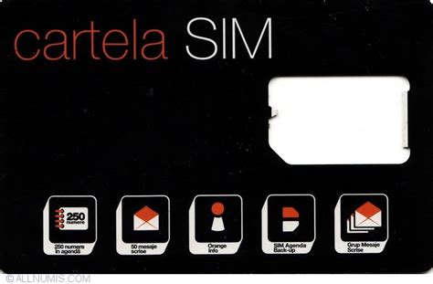 Orange cartela SIM - without SIM, Orange - SIM Card - Romania - Token - 22512