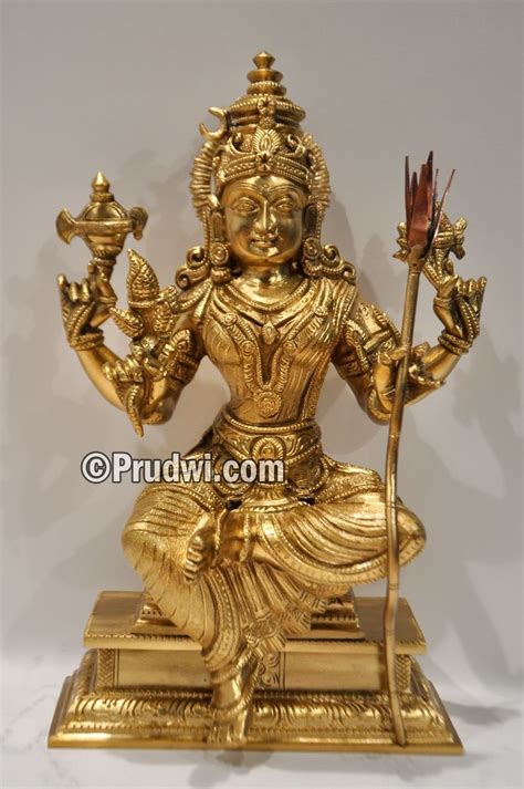 One of the most beautiful idols of goddess Lalitha devi made by prudwi ...