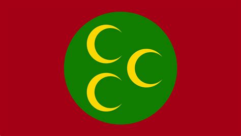 The flag of the Ottoman Empire : r/notinteresting