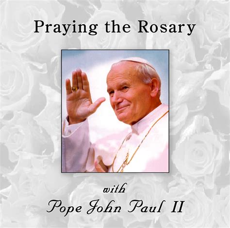 Praying the Rosary with Pope John Paul II CD – Summa Enterprises