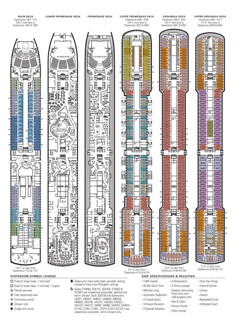 Koningsdam Floor Plan - floorplans.click