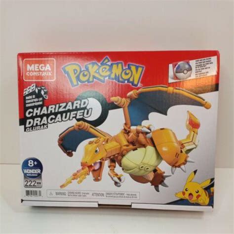 New Mega Construx Pokemon Set Charizard 222 Pieces NEW IN BOX | #4553397181