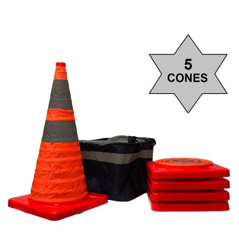 Collapsible Cones | Traffic Cone Kits - 20" & 28"