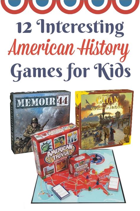 12 Interesting American History Games for Kids | Free Homeschool Deals