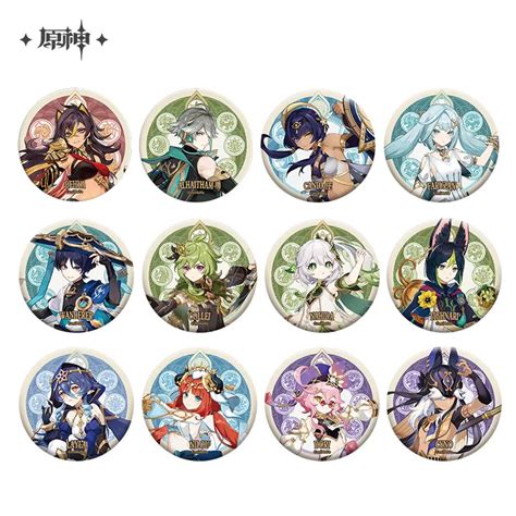 Genshin Impact Sumeru Character Badge – ACG Go Anime