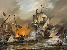 USS Chippewa in action during the Barbary Wars. Pirate Boats, Pirate Ships, Pirate Flag ...