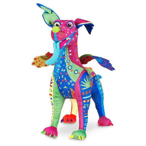 Buy Coco Disney Pixar Day of the Death Spirit Enchanted Dante Alebrije 15 Inch Plush Online at ...