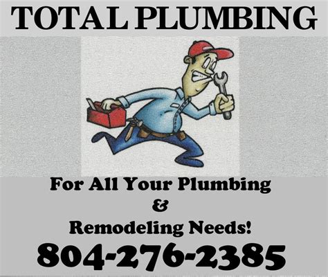 Total Plumbing - 11 Reviews - Plumbing - 7441 Whitepine Rd, North Chesterfield, VA - Phone ...