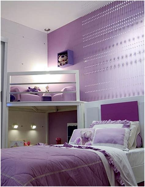 LILAC BEDROOM FOR GIRLS - BEDROOM DECORATING IDEAS