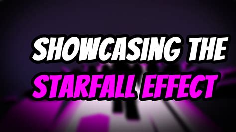 Showcasing The "Starfall" Effect" (Roblox PLS DONATE ZM 2) - YouTube