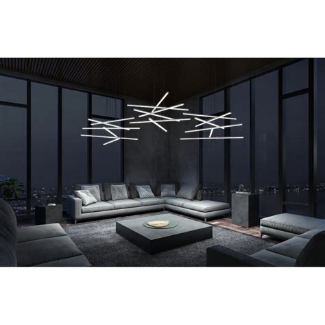 Sonneman Stix 6 - Light LED Chandelier by Robert Sonneman & Reviews ...