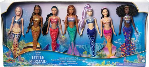 Mattel Ariel Little Mermaid live action movie dolls 2023 - YouLoveIt.com