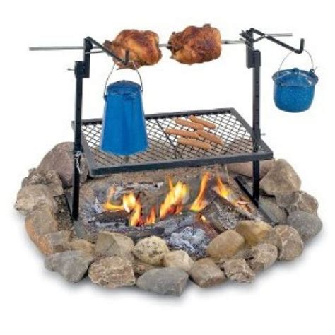 Outdoor Fire Pit Cooking Accessories : Fire Pit Cooking Tools | Fire ...