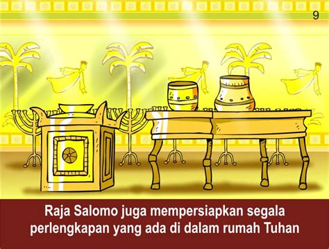 Komik Alkitab Anak: Raja Salomo Membangun Rumah Tuhan