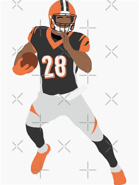 "Joe Mixon" Sticker for Sale by PatOrmsby17 | Redbubble