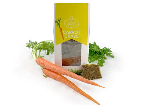 Carrot Craze Organic Rabbit Treats | Napoleon Bunnyparte