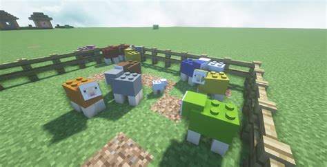 Cute Minecraft Mods Swaps out Animals With Lego Figures - Gameranx