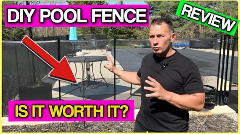 DIY Pool Fence REVIEW Is it worth it? - YouTube