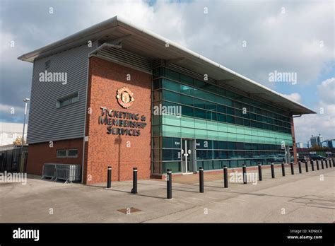 Ticket Office at Old Trafford. Home of Manchester United Football Club Stock Photo - Alamy