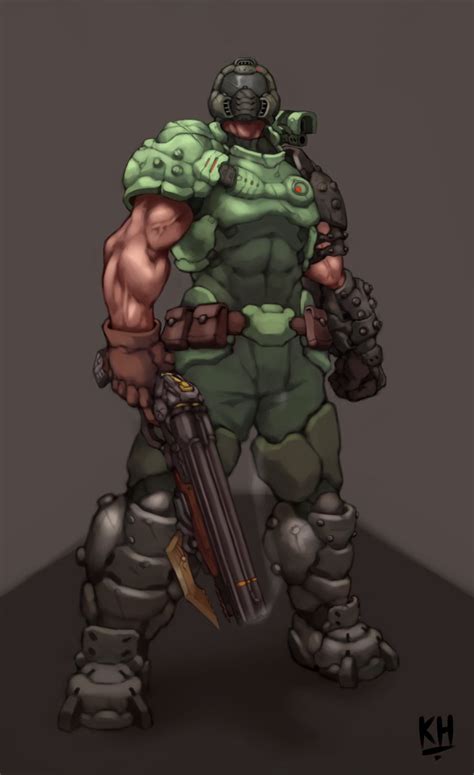 Eternal Slayer armor mixed with classic Doomguy Armor | Doom Eternal | Know Your Meme