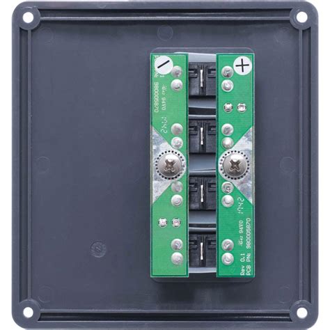 Shop for Water Resistant Circuit Breaker Switch Panel, Gray 4 Positions