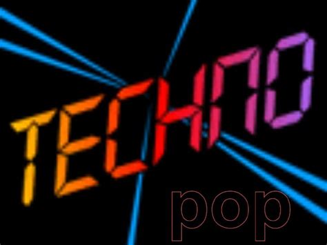 Techno Pop