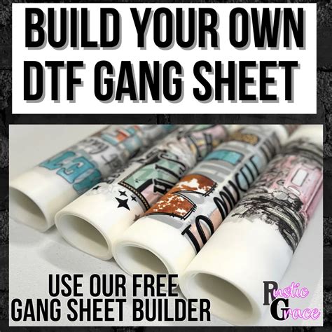 Build Your Own DTF Gang Sheet – Rustic Grace Heat Transfer Company