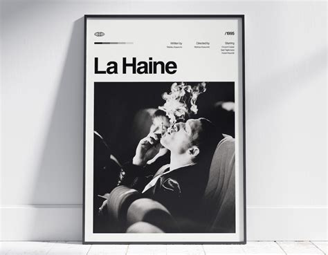 La Haine Movie Poster, La Haine Wall Decor, La Haine Poster Print, Vintage Retro Art Print - Etsy