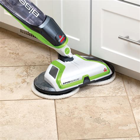 Customer Reviews: BISSELL SpinWave Powered Hard Floor Mop White/Titanium/Green 2039 - Best Buy