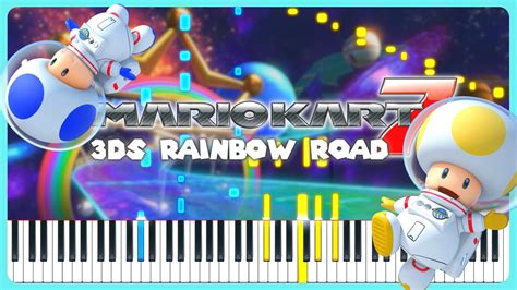 3DS Rainbow Road ~ Mario Kart 7 | Piano Cover (+ Sheet Music) - YouTube