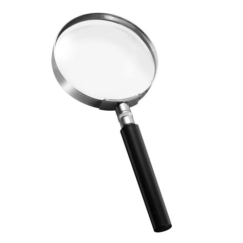 Buy Insten Magnifying Glass 5X Handheld Reading Magnifier - Crystal ...