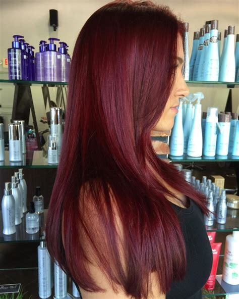 TOP 20 transformations with Maroon hair color – HairStyles for Women