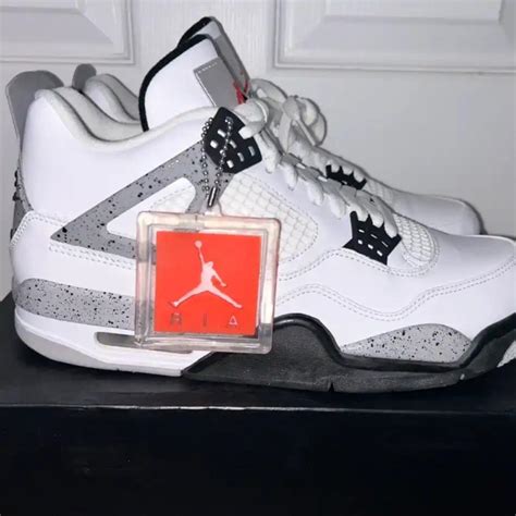 Jordan 4 (Cement) (White cement 4) In Great... - Depop