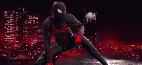 2340x1080 Resolution Spider Man Red And Black Suit Art 2340x1080 ...