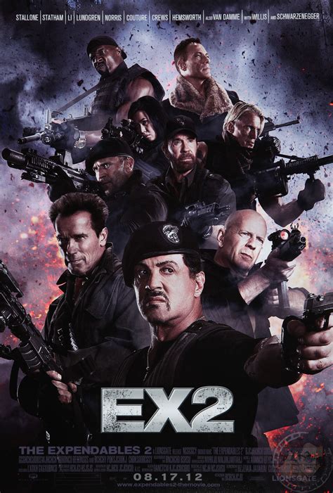 THE EXPENDABLES 2 poster arrives online — GeekTyrant