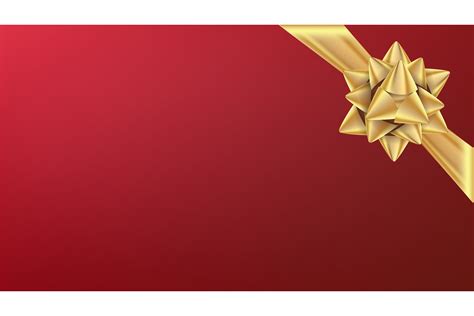 Christmas Gold Bow Vector. Element for Graphic by pikepicture · Creative Fabrica