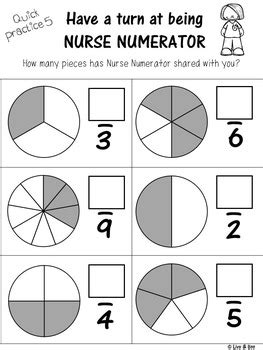 Fractions Fun - Denominator & Numerator Worksheets by Livy and Boo - Worksheets Library