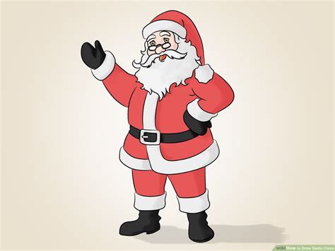 How to Draw Santa Claus | Santa claus images, How to draw santa ...