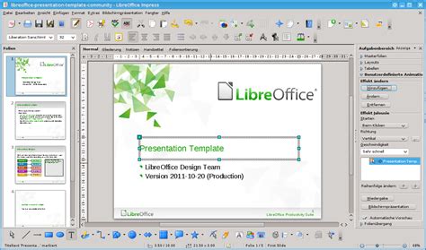 Open Office Presentation Templates