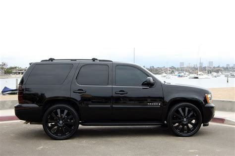 Matte Black Chevy Tahoe For Sale