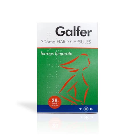 Galfer 305mg Hard Capsules - PharmacyAnseo.ie Ireland