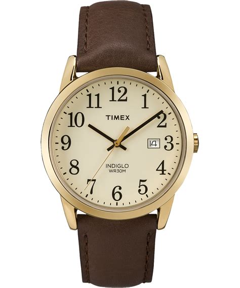 Easy Reader 38mm Leather Strap Watch - TW2P75800 | Timex US