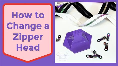 How to Replace or Change your Zipper Head or Zipper Pull - YouTube