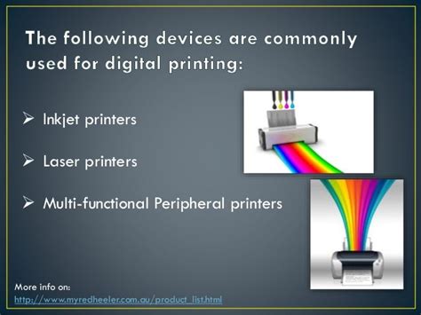 Different Digital Printing Techniques