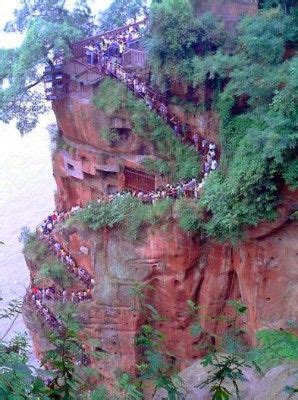 STAIRWAT to Giant Buddha of Leshan China, | Leshan, Giant buddha, Stairways