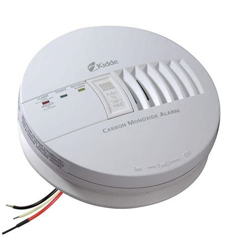 Kidde Hardwired 120-Volt Inter-Connectable Carbon Monoxide Alarm with Battery Backup-21006406 ...