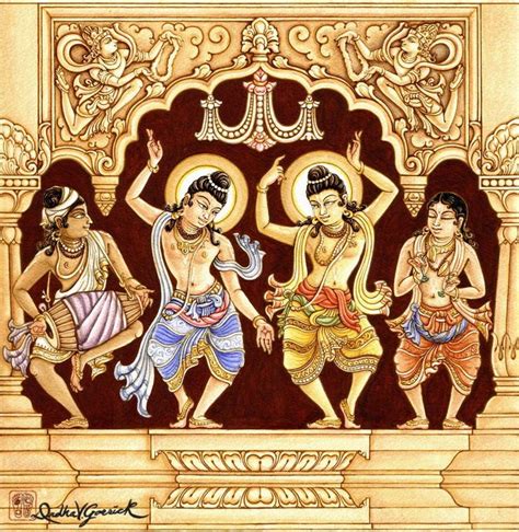 Sri Pancha Tattva | Indian paintings, Indian art paintings, God art