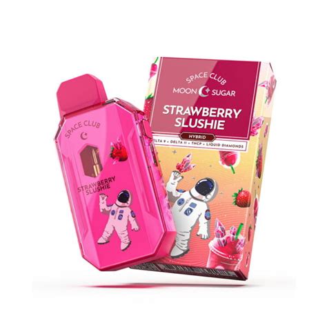Strawberry Slushie Moon Sugar Disposable - 1pk - Space Gods | Legal Cannabis Edibles - SPACE ...